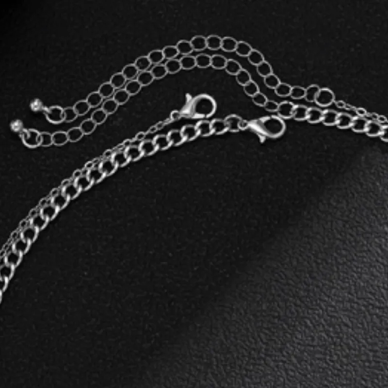 Versatile Double Layer Clavicle Necklace-4