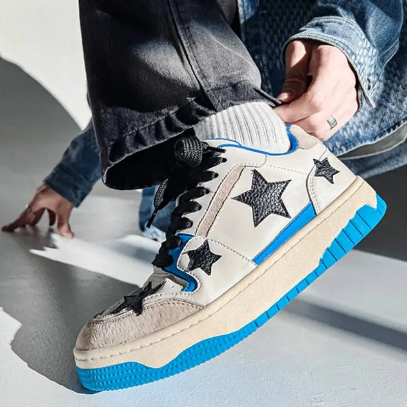 Niche Skateboard Trendy Star Casual Shoes-5