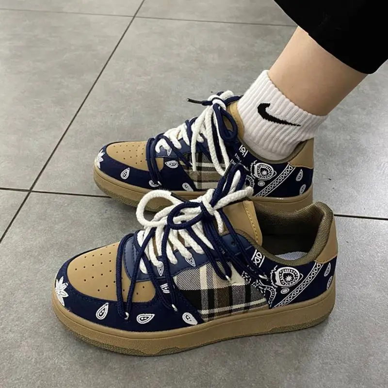 Cashew Flower Sneakers Trendy-5