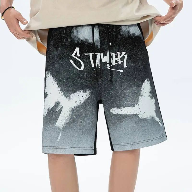 Lace up Casual Shadowless Butterfly Shorts-6