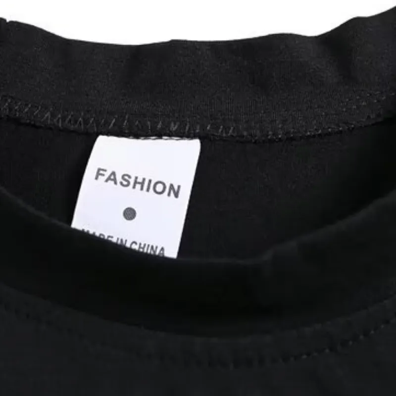 Loose Casual Metal Straps T Shirt-4