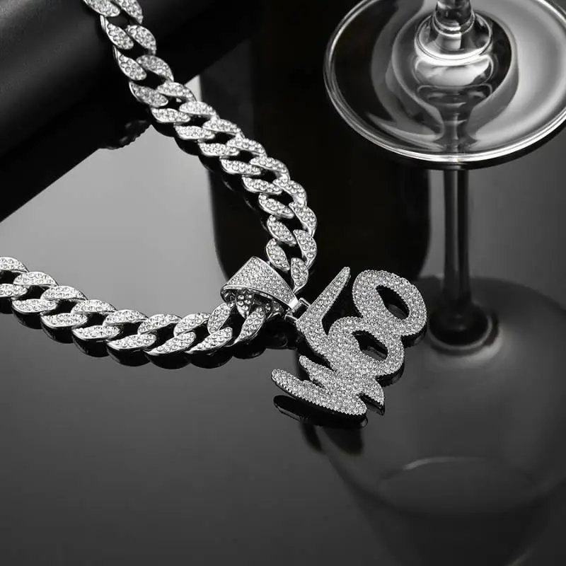Trendy Letter Pendant Necklace-4