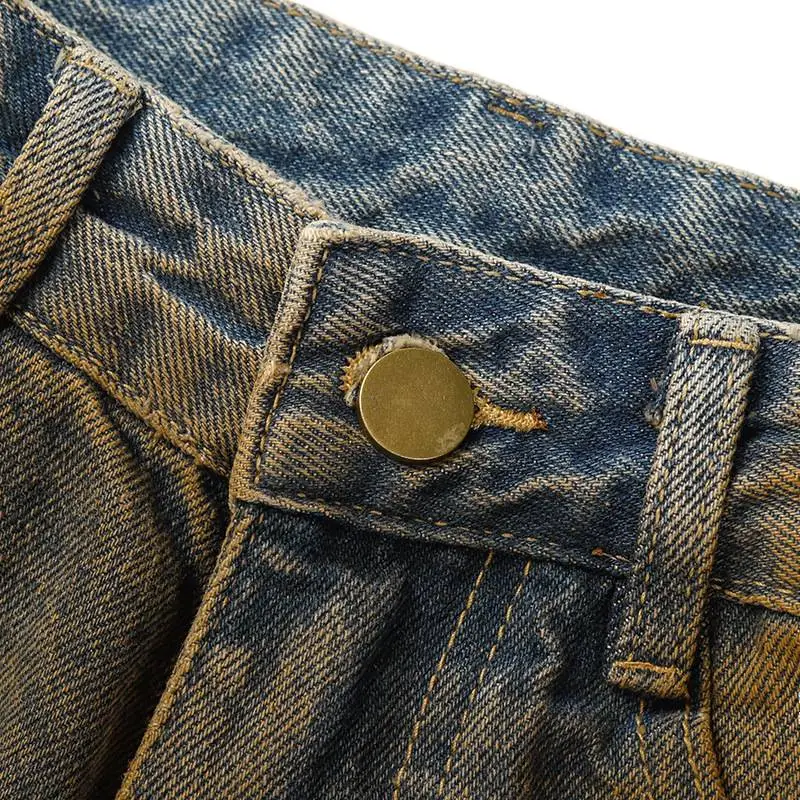Destroyed Washed Jeans-2