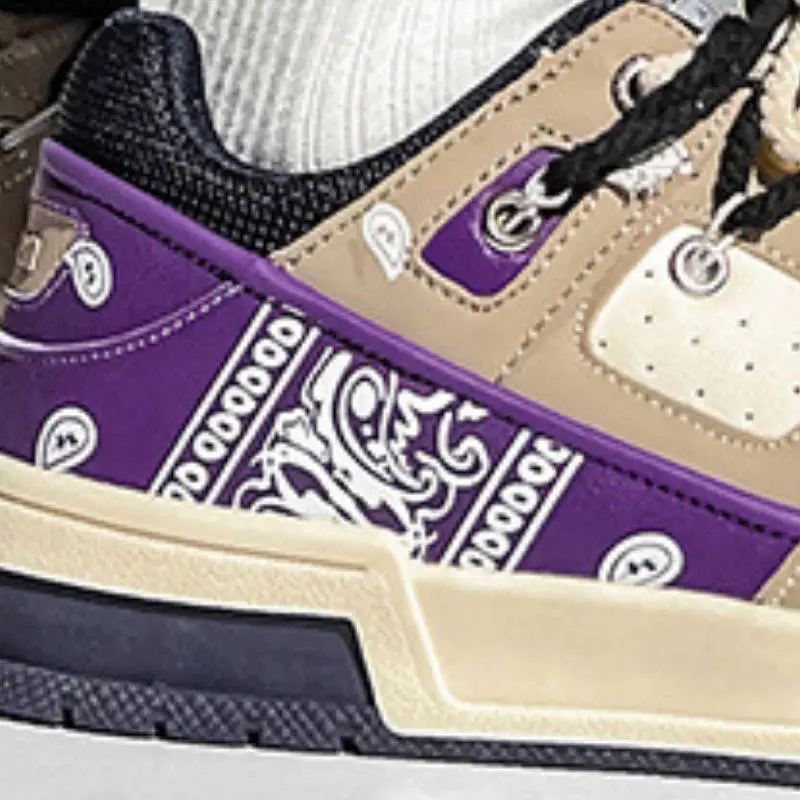 Trendy Casual Cashew Sneakers-3