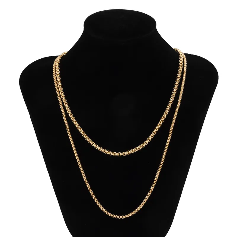 Trendy Simple Geometric Necklace-9