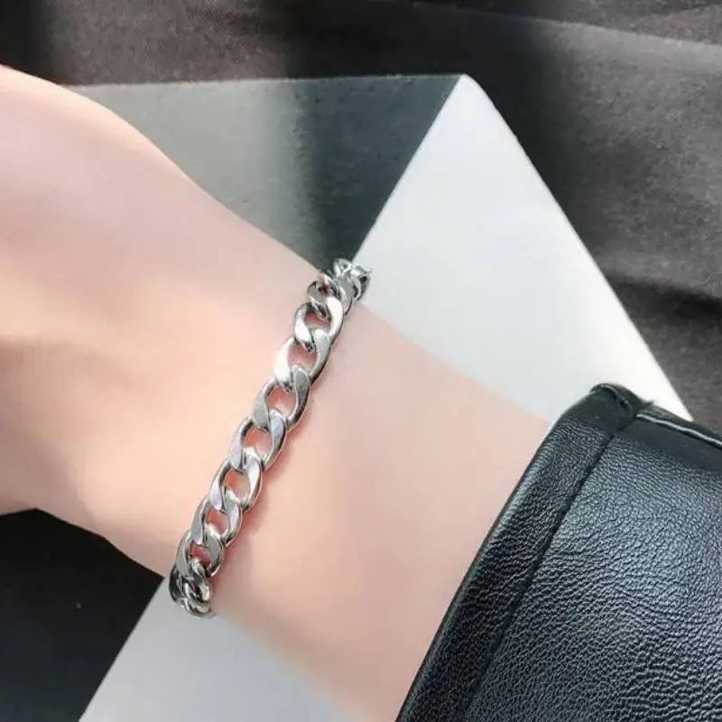 Titanium Cuban Bracelet-1