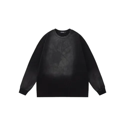 Long Sleeve T-shirt Old Dark Spider Crewneck