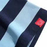 logo print square-neck hoodie