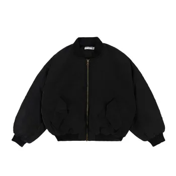 New Tide Brand Increase Thickened Solid Color Cotton padded Jacke