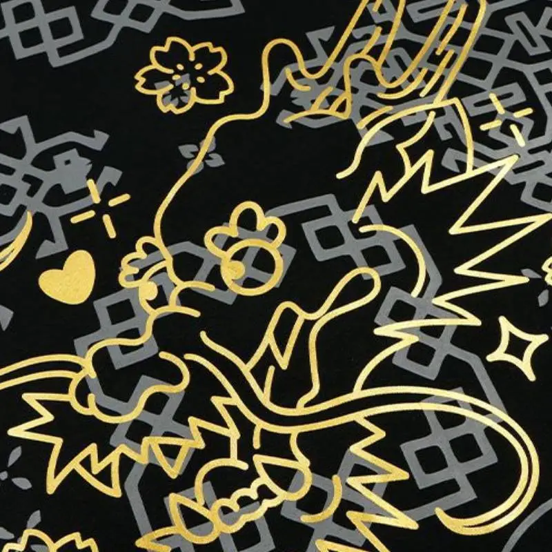 Chinese Dragon Printed Hoodie-4
