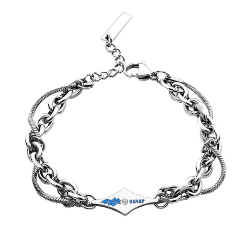 Hiphop Titanium Steel Lava Bracelet