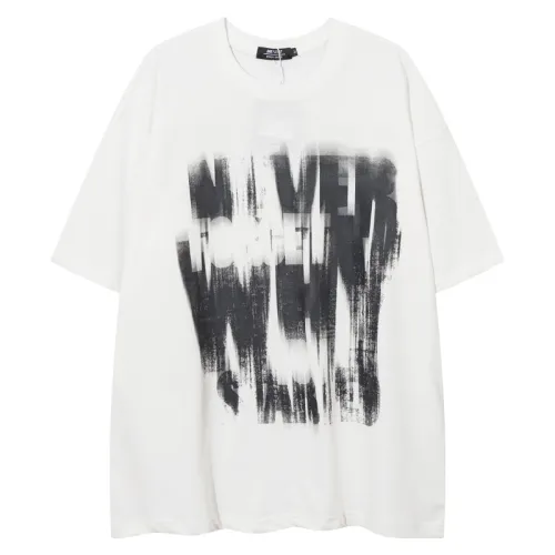 National Letter Print T-Shirt