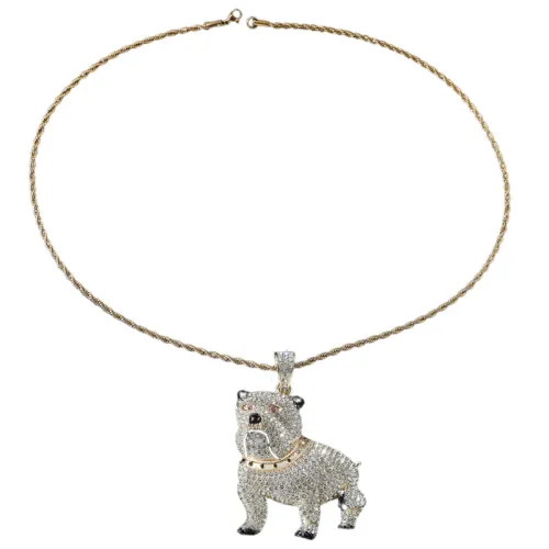 Dog Pendant Necklace