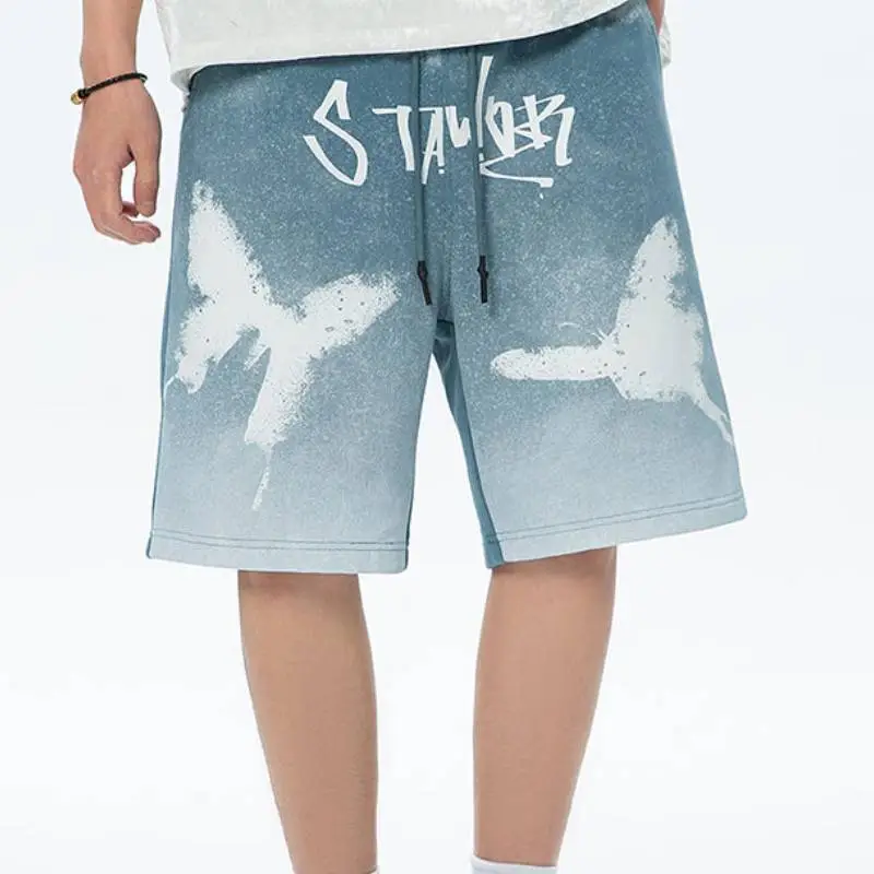 Lace up Casual Shadowless Butterfly Shorts-10
