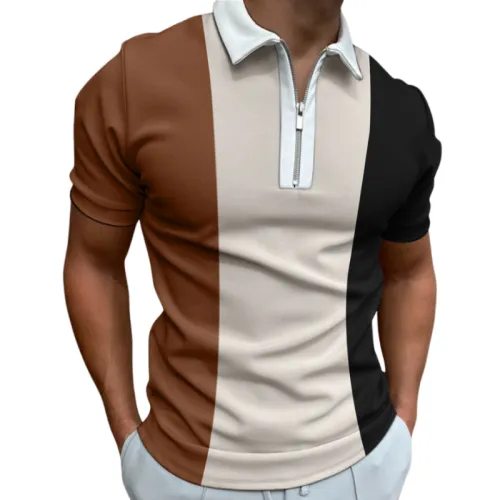 Lapel Polo Short-sleeved T-shirt