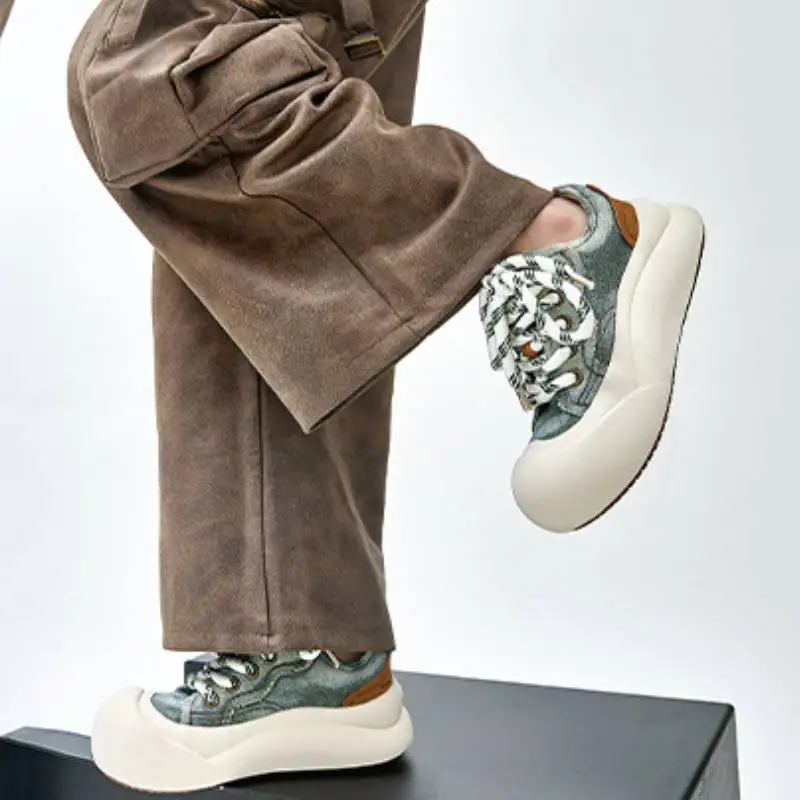Versatile Thick Soled Canvas Shoes-10