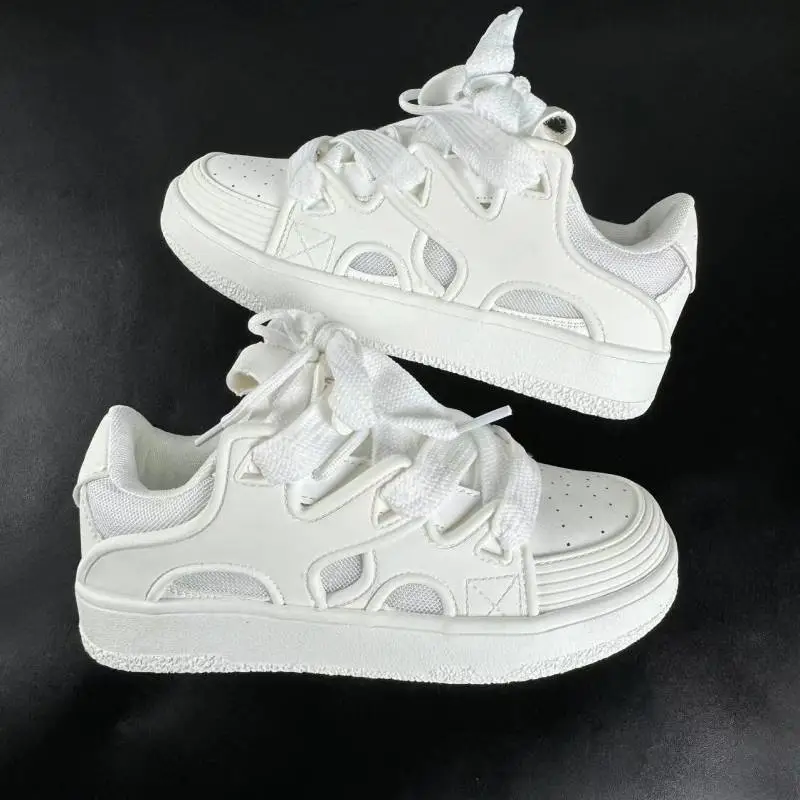 Retro Thick Soled Shoes-2