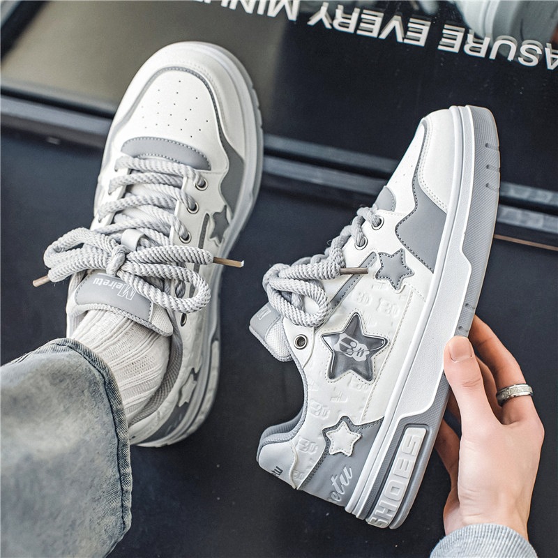 Trendy High-End Versatile Casual Star Sneakers - POIZON