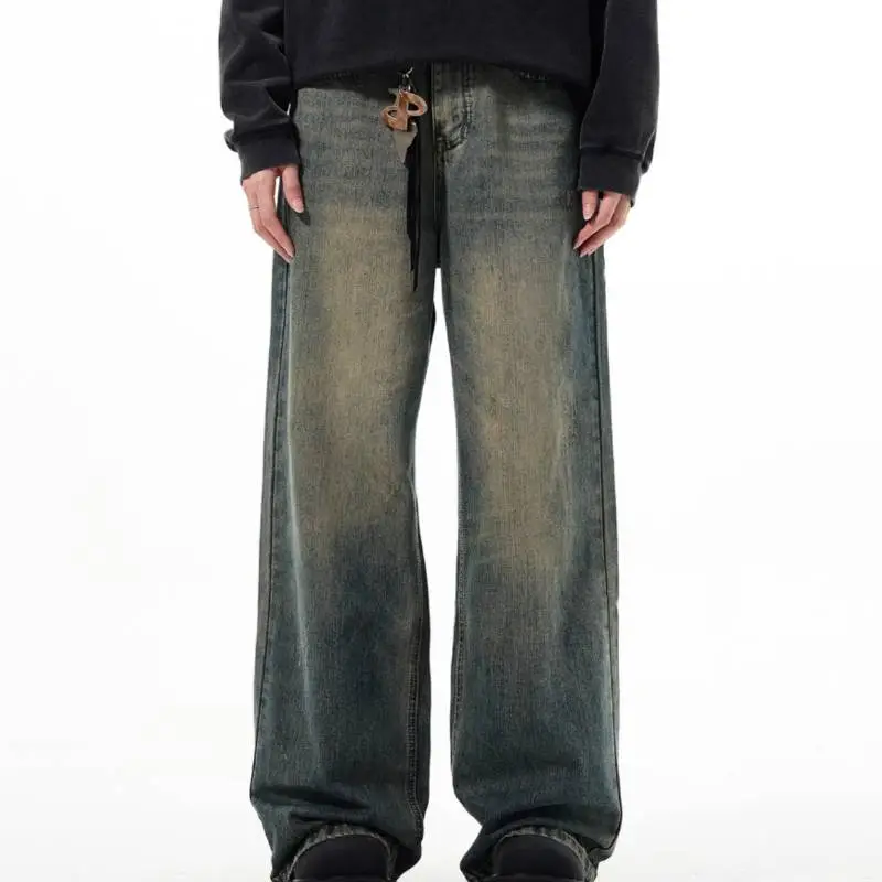Retro Loose Jeans-1