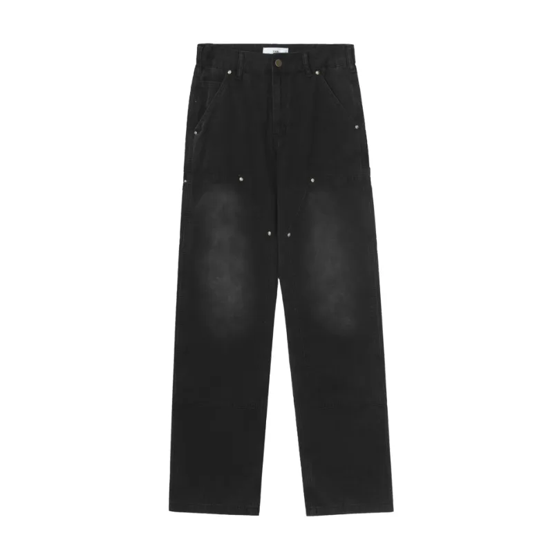 Vibe Style Brown Pants Logging Crane Pants-8