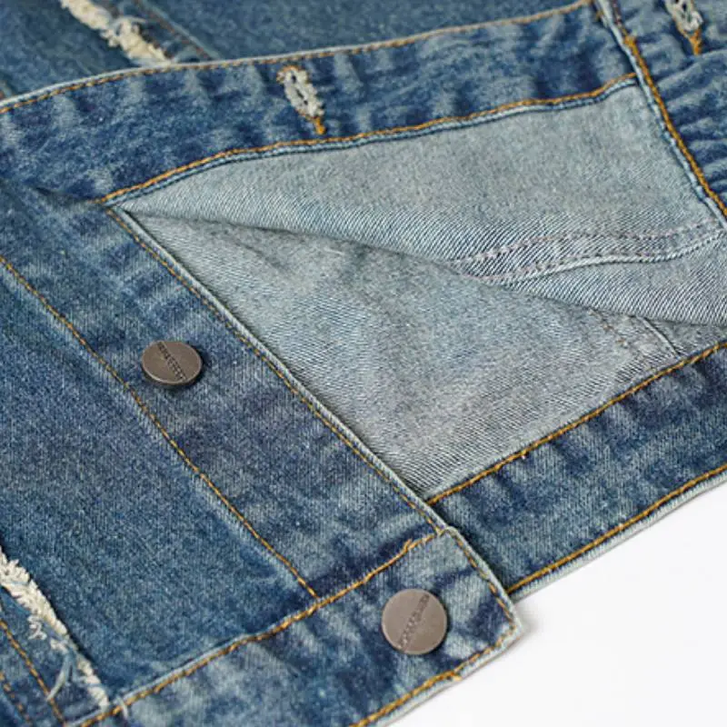 Retro Washed Short Work Vest-5