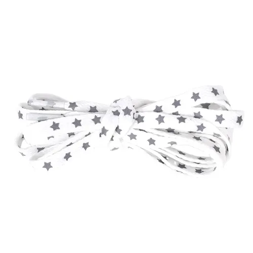 When Opening, The Star Reflective Shoelace Flat Double-sided Reflective Highlight Flat Shoelace Sneaker Aj Shoelace