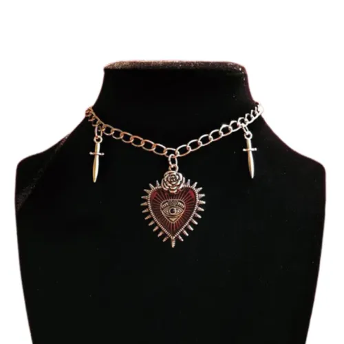 Retro Sword Style Pendant Necklace Cubac