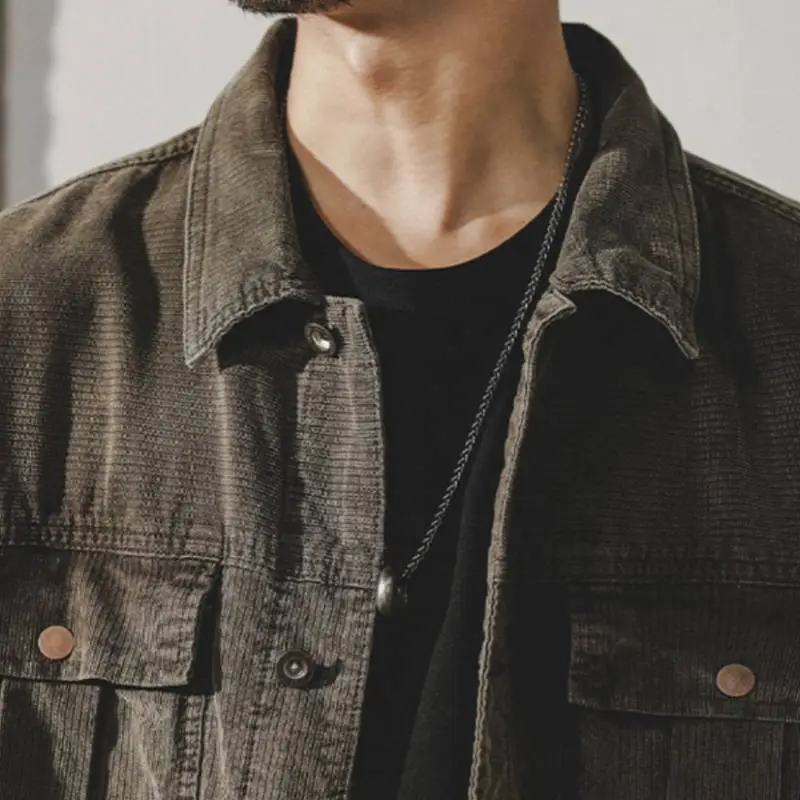 Corduroy Work Jacket-5