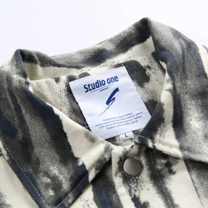 New Retro Fashion Camouflage Jacket-2
