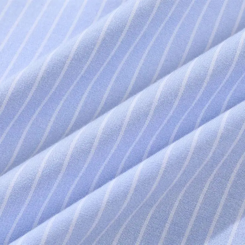 Tide Design Splicing Striped Short Sleeved Shirt-3