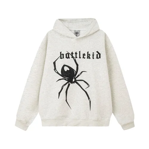 Fashion Spider Print Hooded Sweater