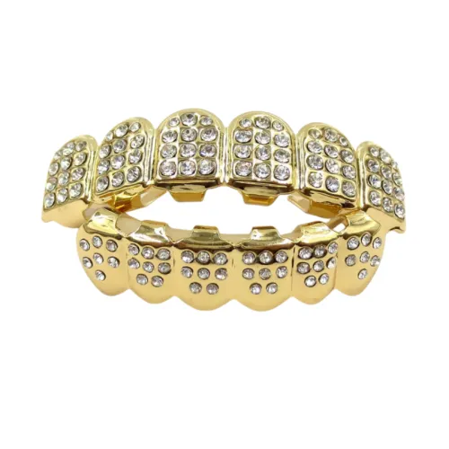 Decorative Braces Plated Real Gold