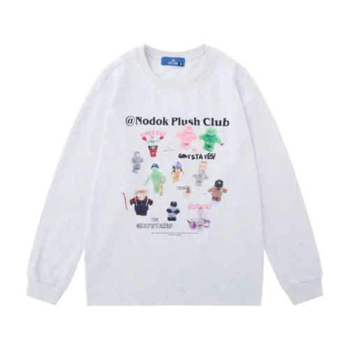 New Style Fun Plush Boy Long-sleeved Trendy Brand Ins All-match Shirt