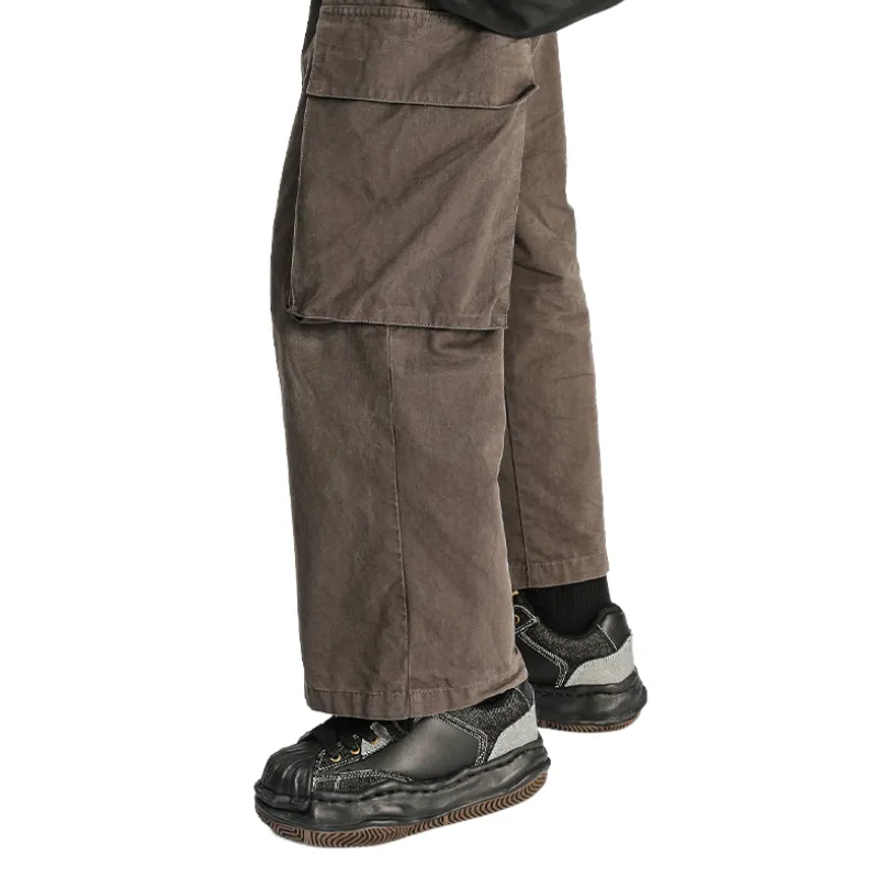 Niche Black Denim Stitching Dissolving Shoes-2