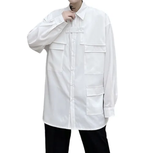 Hairdresser Work Multi-Pocket Shirt