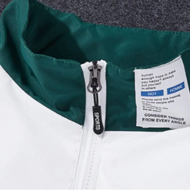 Sports Loose Spring New Casual Fashionable Handsome Top Cotton Coat-6