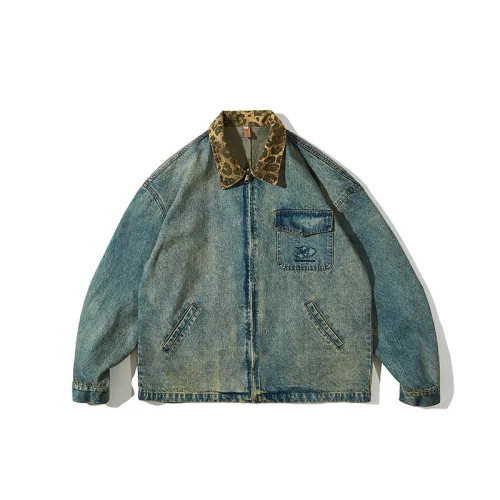 Retro Washed Denim Jacket