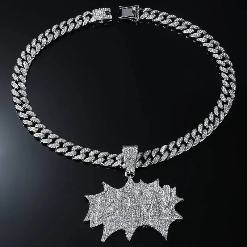 Trendy Letter Pendant Necklace-3