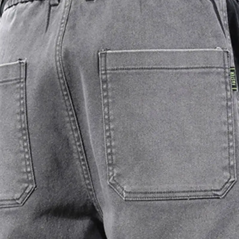 Casual Elastic Waist Anti pilling Harlan Pants-6