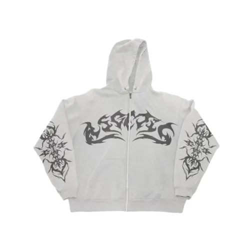 Flame Zipper Hoodie