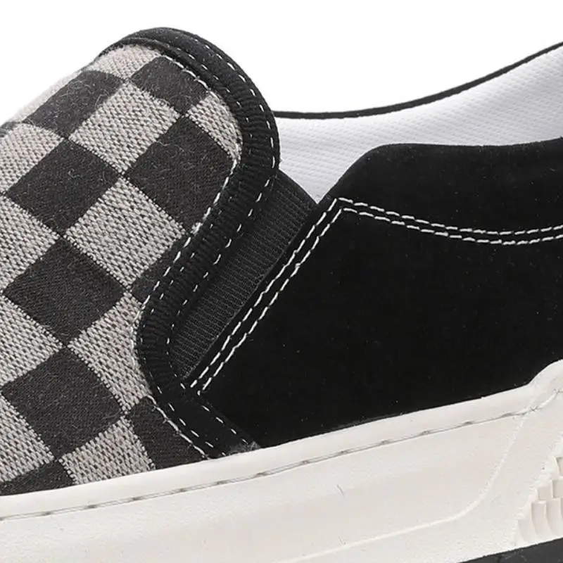 Breathable All match Chessboard Casual Shoes-3