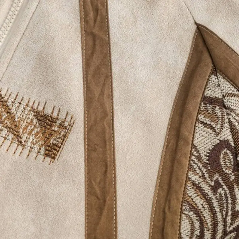 Vintage Stitching Jacket-4