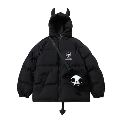 High Street Deviruchi Doll Hooded Cotton-padded Jacket