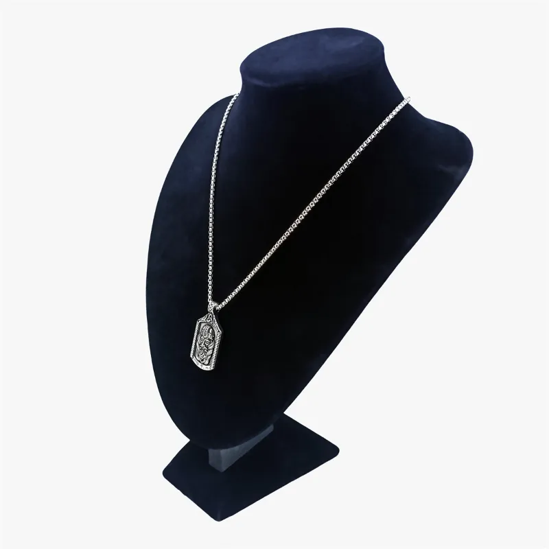 Hip Hop Style Stainless Steel Necklace-3