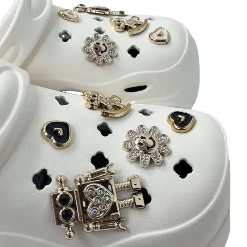 Three Dimensional Carousel Shoe Buckle Set-2