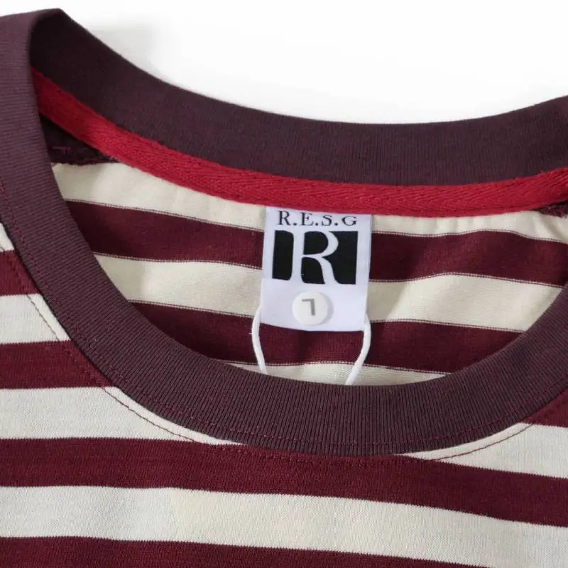 Embroidered Striped T Shirt-9