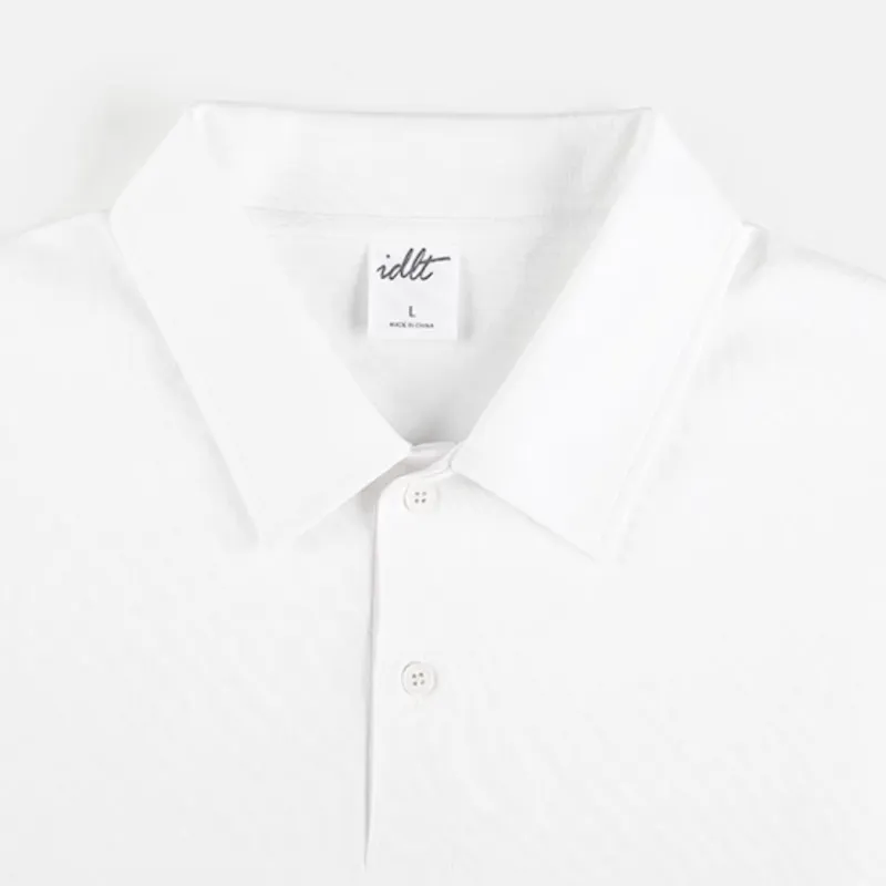 Loose Lapel Long Sleeve T shirt-4