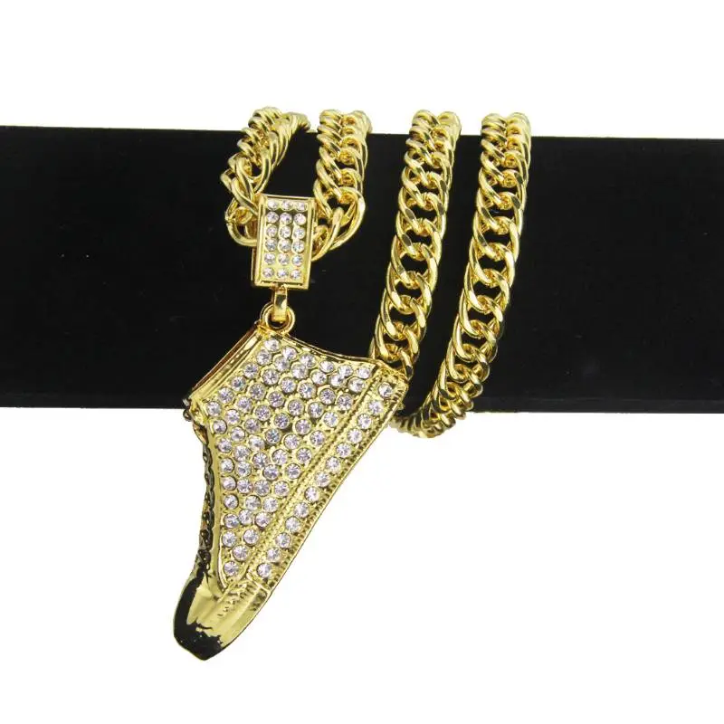 Hip Hop Alloy Pendant Necklace-1