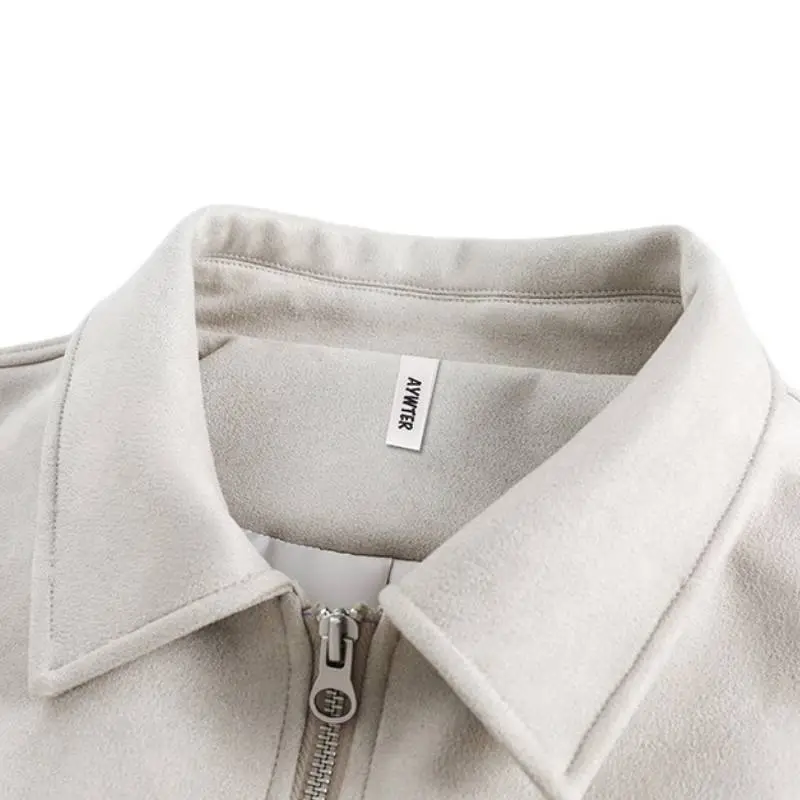New Suede Stitching Jacket-2