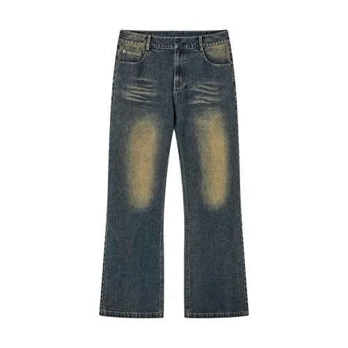 PASET Washed Yellow Mud Vibe Jeans